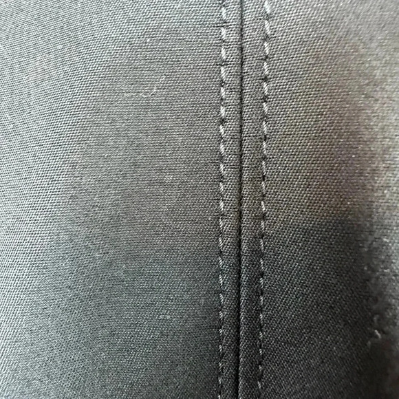 White House Black Market black zip front perfect form jacket size 6 - Picture 8 of 10